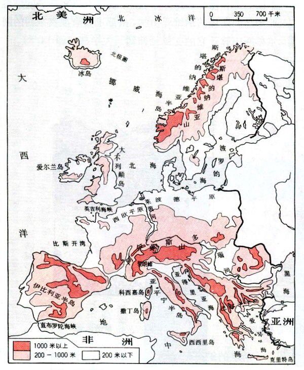 在历史地理和地缘政治中,先考虑山脉,这一定律非常适合南欧三大半岛