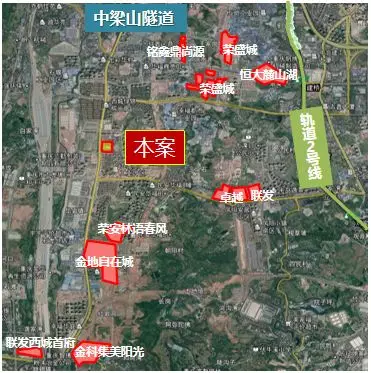 地塊詳情一 九龍坡區中梁山組團j分區j13-13/04號宗地