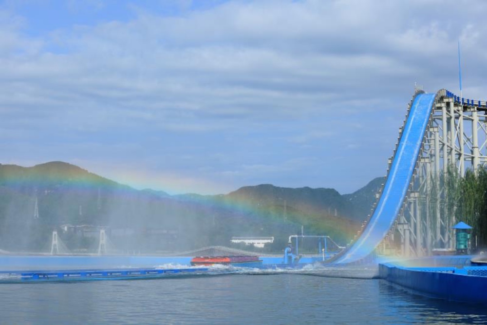 初秋北京雁棲湖週末玩水好地方激流勇進20我來啦