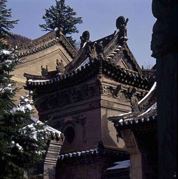 五台山紫府寺图片