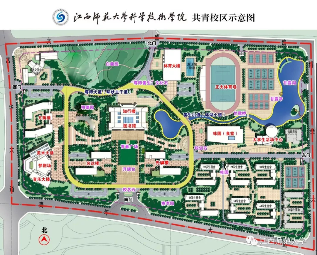 湖南师范大学本部地图图片