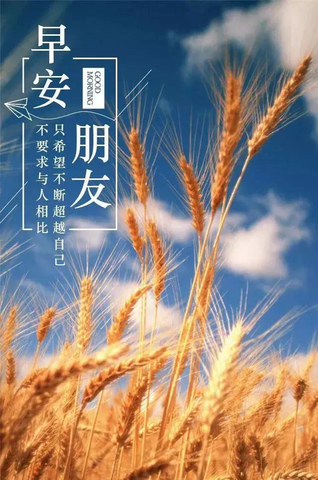 朋友圈早安勵志圖片帶字 早上發朋友圈激勵人心的句子