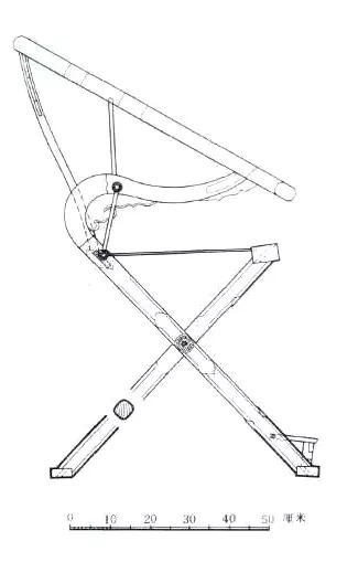 交椅尺寸结构解析图图片