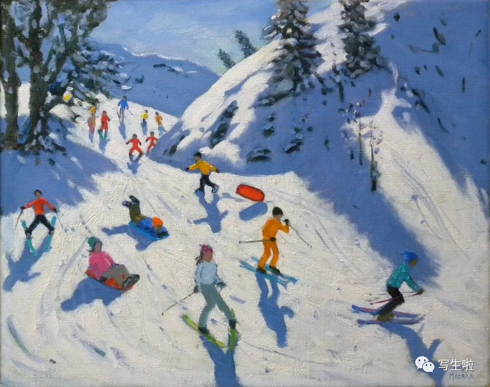 andrew macara the gully, la plagne岩沟,拉普拉涅滑雪场andrew mac