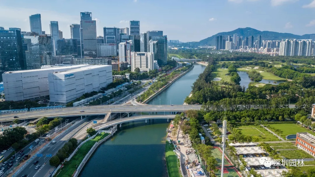 市政生態河道重回城市生活高顏值景觀大沙河生態長廊示