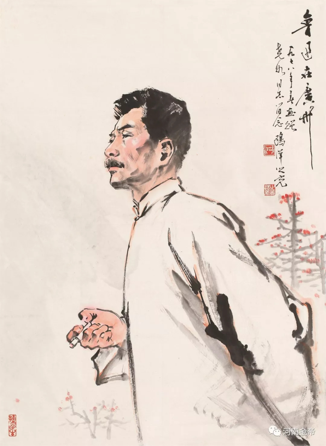 杨之光《鲁迅像 83x60.