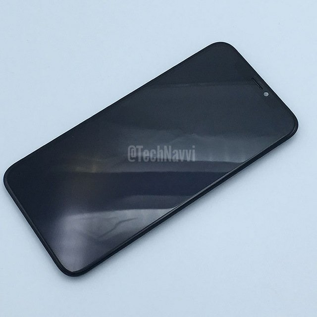 6.1寸iPhone 9 LCD前面板图像泄露