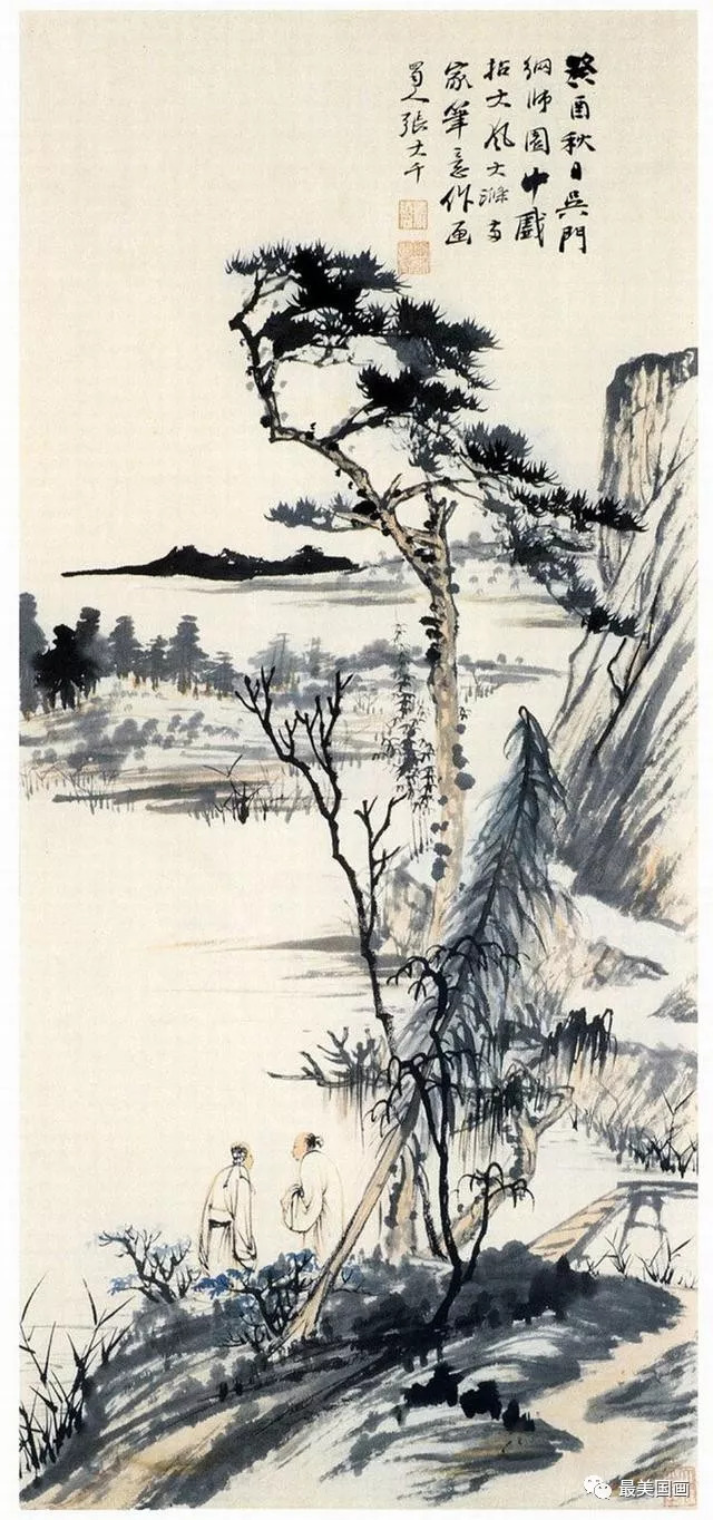 浅绛山水画 代表作图片