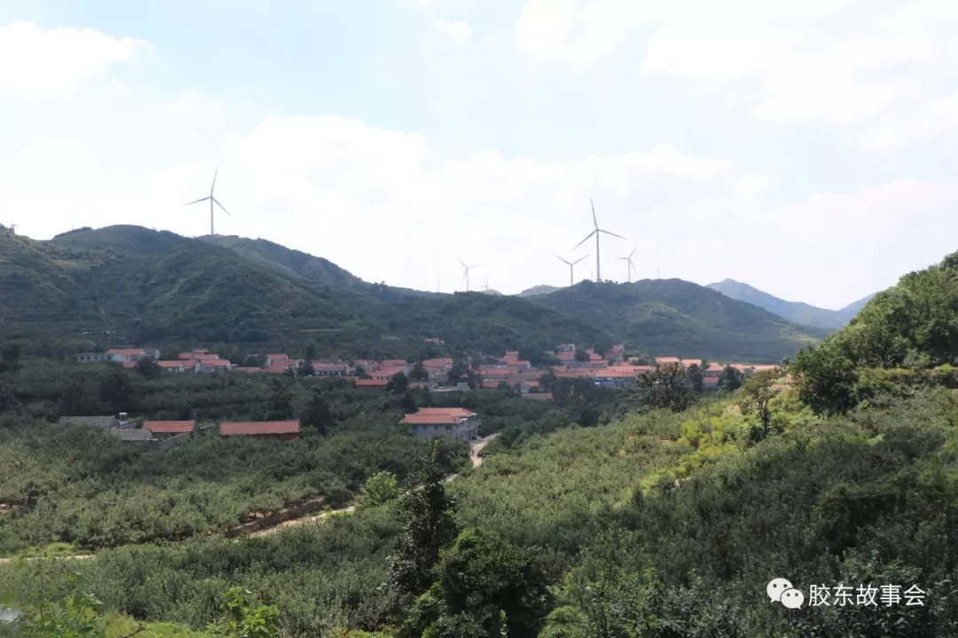 美景栖霞两个美丽的山村在苏家店镇的大山里