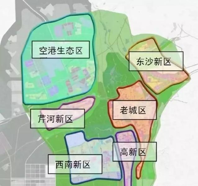 榆林西南新区规划全图图片