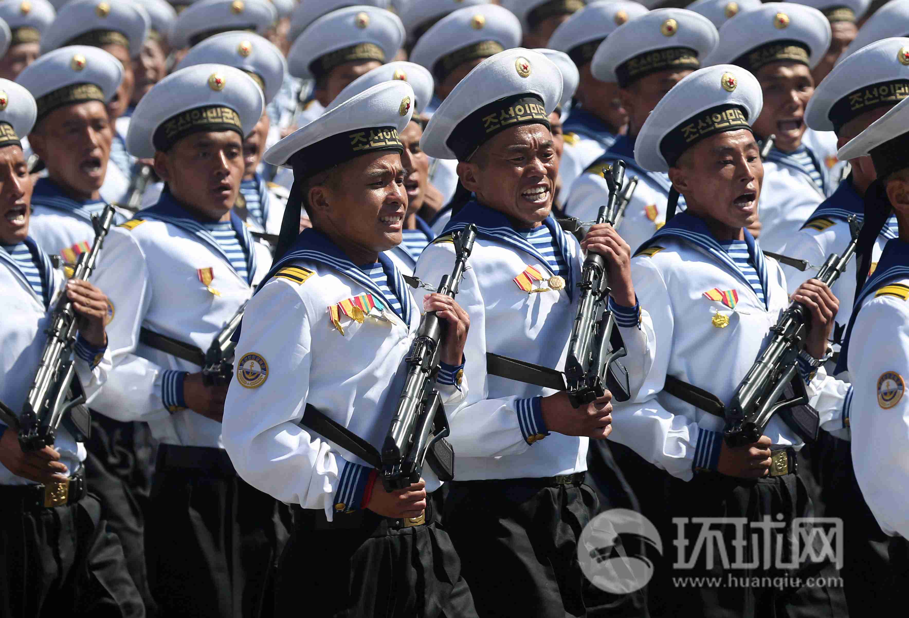 朝鮮今日舉行國慶70週年閱兵儀式 海陸空精銳部隊接受檢閱