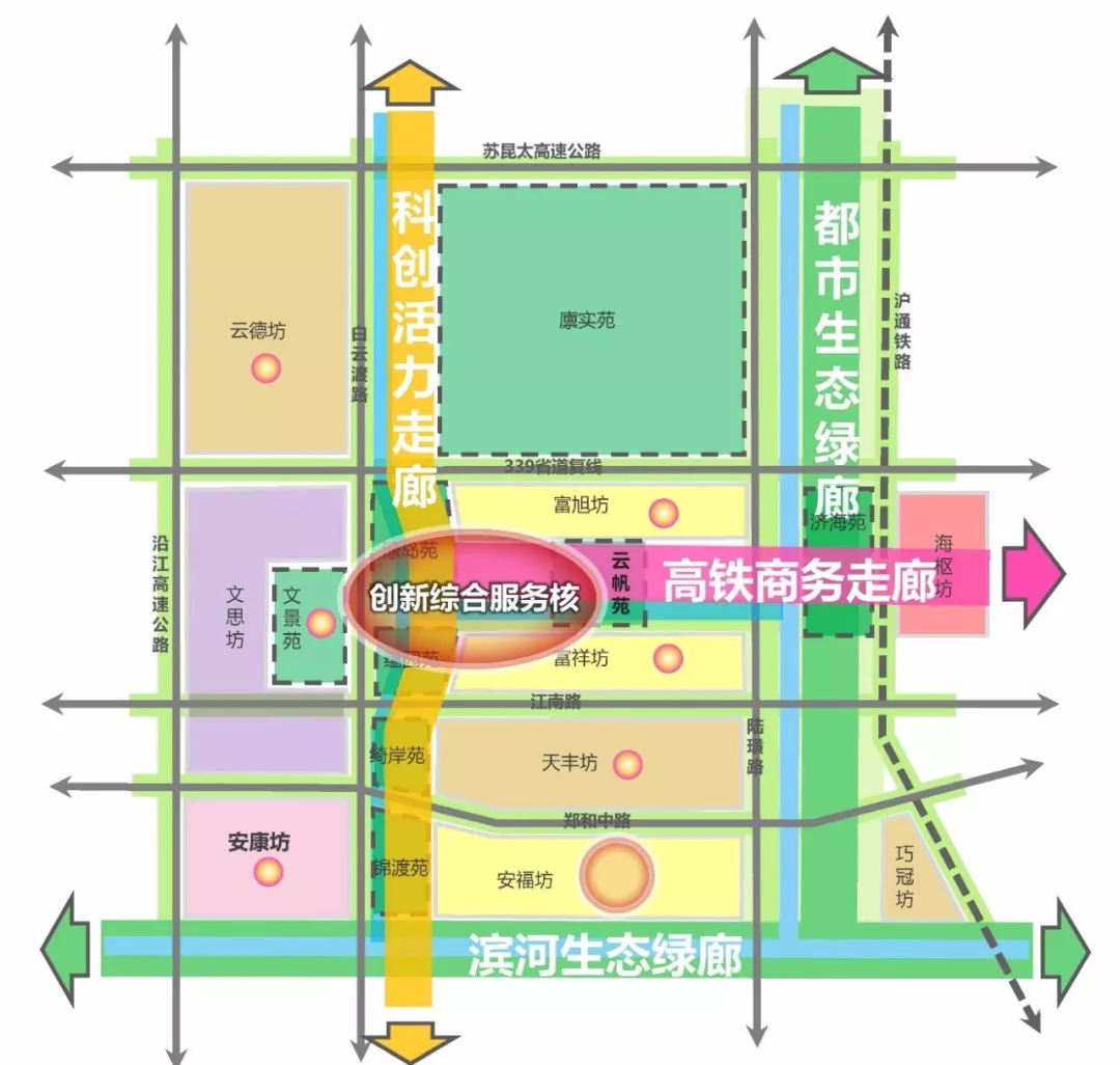 娄江新城规划图图片