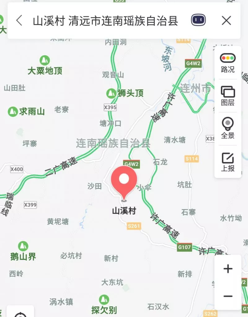 溪碧村地图图片