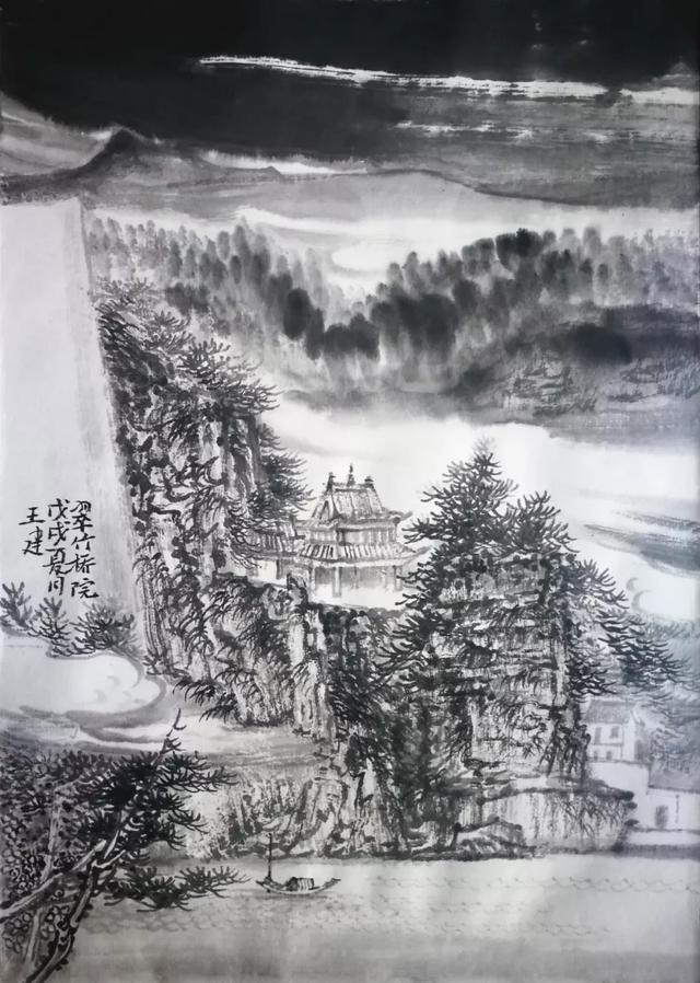 写生实录 李晓松山水画暑期写生研修班走进北京十渡