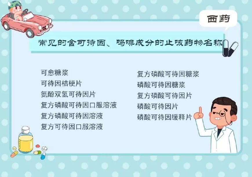 但也有一些比較隱匿,寫著罌粟殼,複方樟腦酊等名稱,它們也有類似副