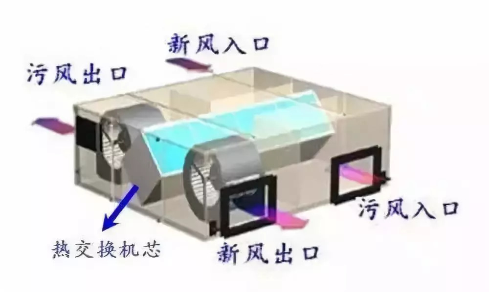 新风换气机内部结构图片