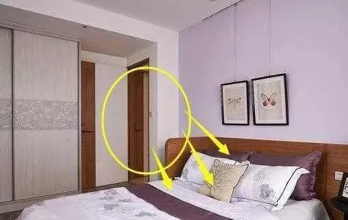 床对门的正确摆法图片图片