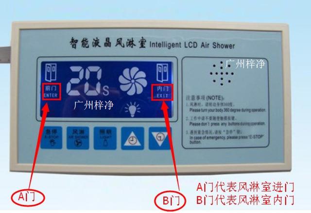 自動門風淋室與自動門貨淋室電路板控制器參數