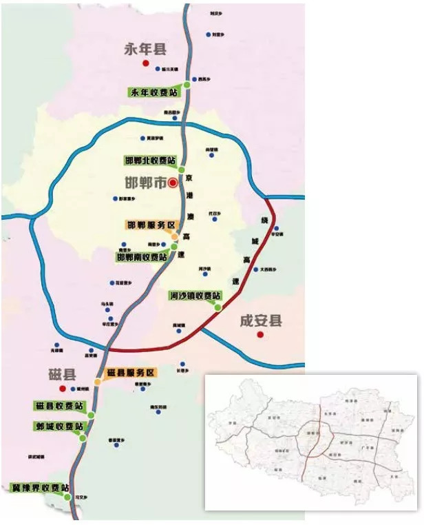 邯港高速盐山规划图图片