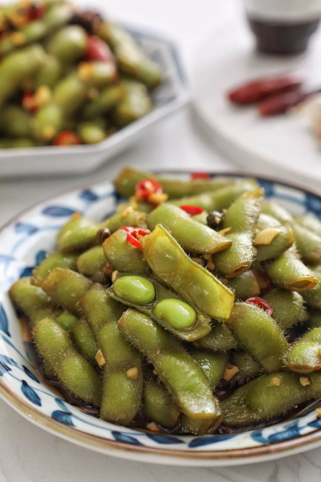 箫大嘴的食单香辣毛豆丨夏天必吃的毛豆这样做更有味