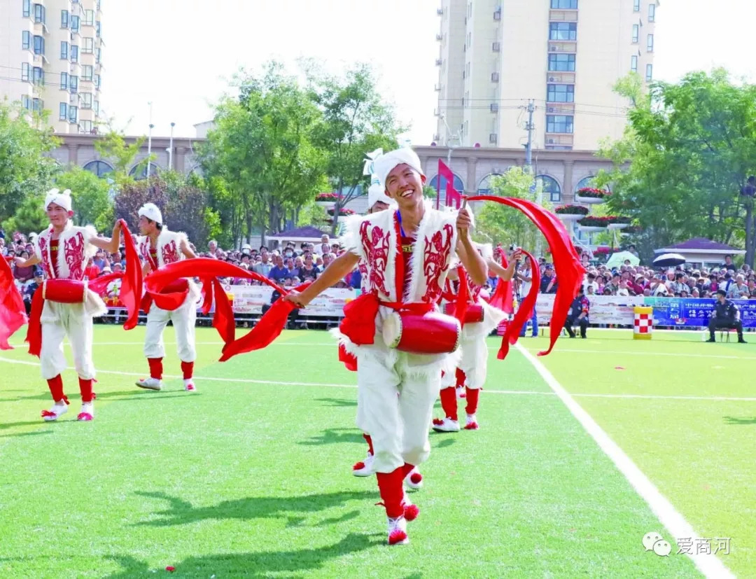 多图全国秧歌汇演今日于商河开幕