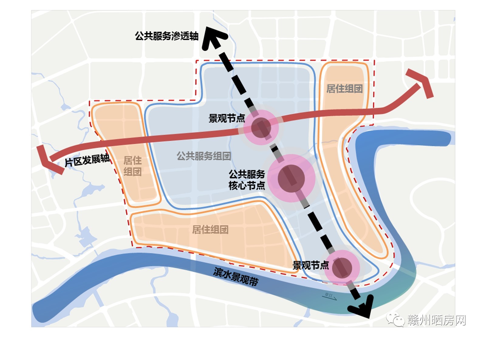 赣州经济技术开发区核心区城市设计批前公示