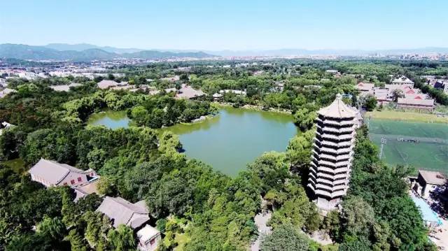 北京大学360°全景图图片