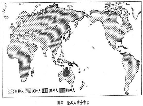 漫談地理人種