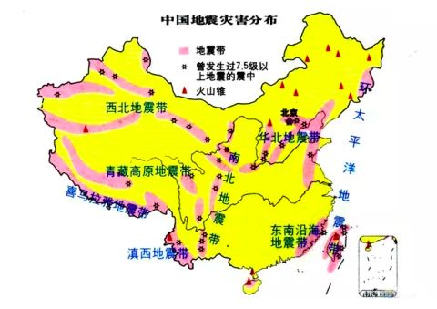 中国地震区划图高清图片