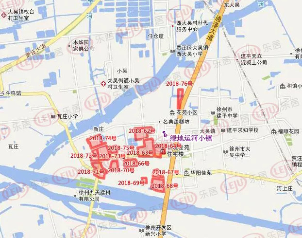 绿地再造城475亿竞得贾汪大吴14宗地总占地超37万