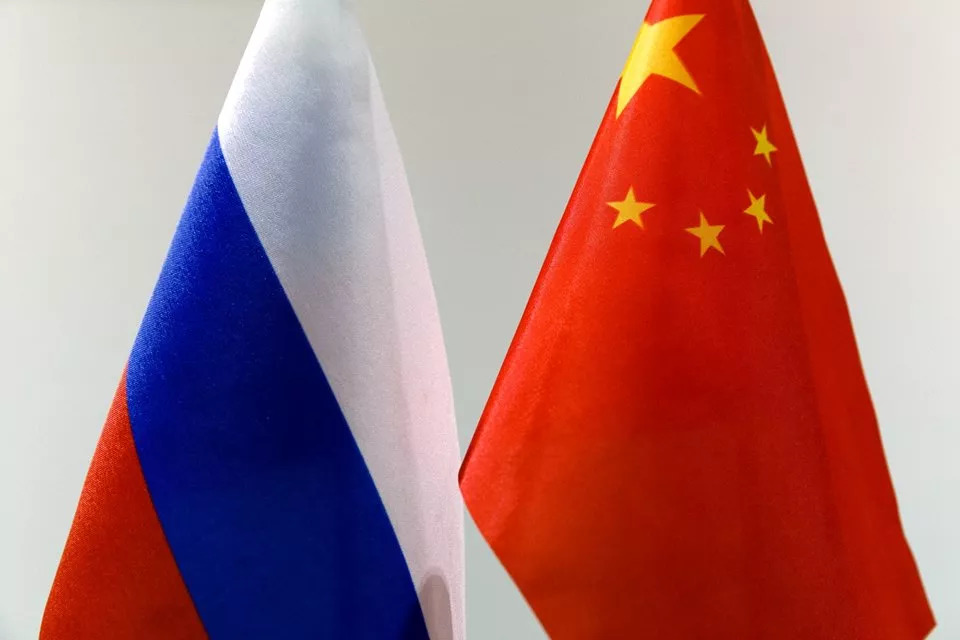 中俄两国国旗图片