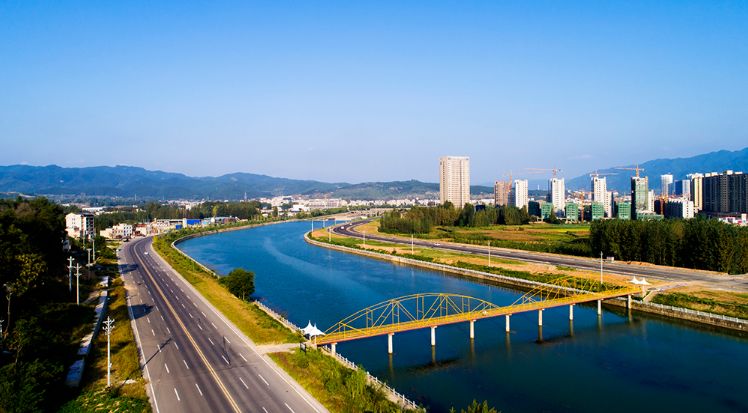 美呆!秋日空中看房縣的稻田美景_軍店鎮