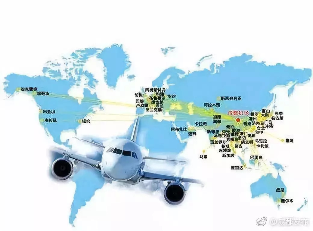 今年成都國際地區航線量將突破110條