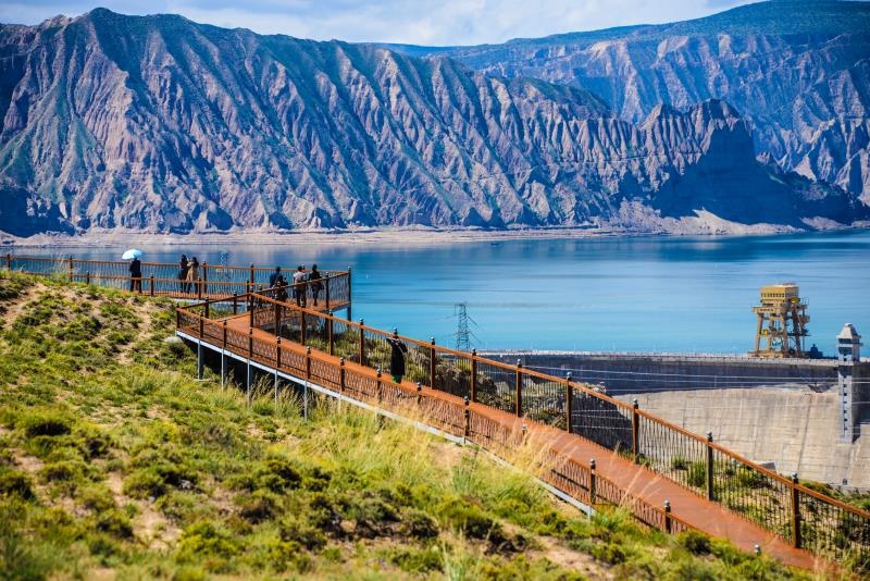 景區龍羊峽景區黃河壺口瀑布西嶽華山黃河口生態旅遊區中衛沙坡頭