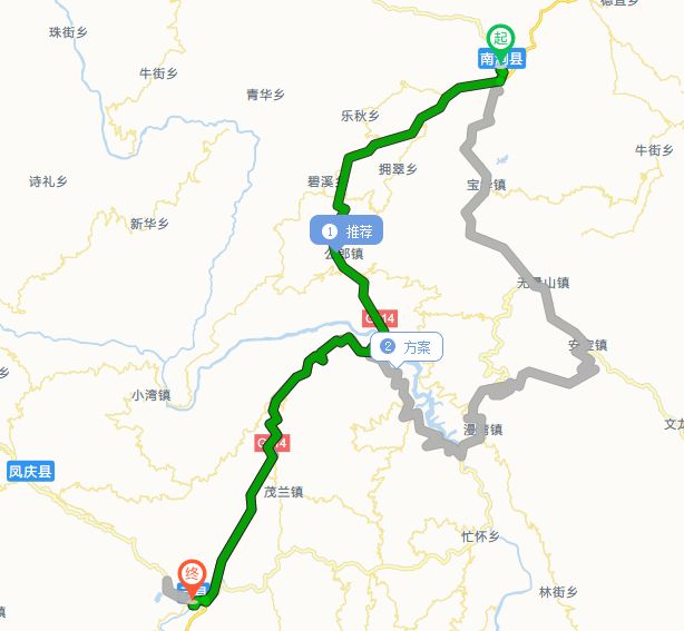 巍山至南涧高速路线图图片