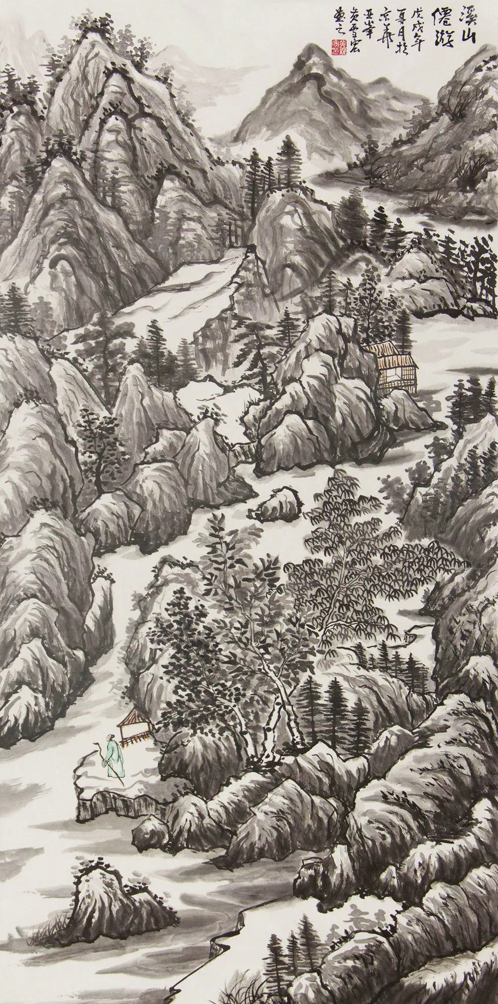 黄雪宏山水画图片