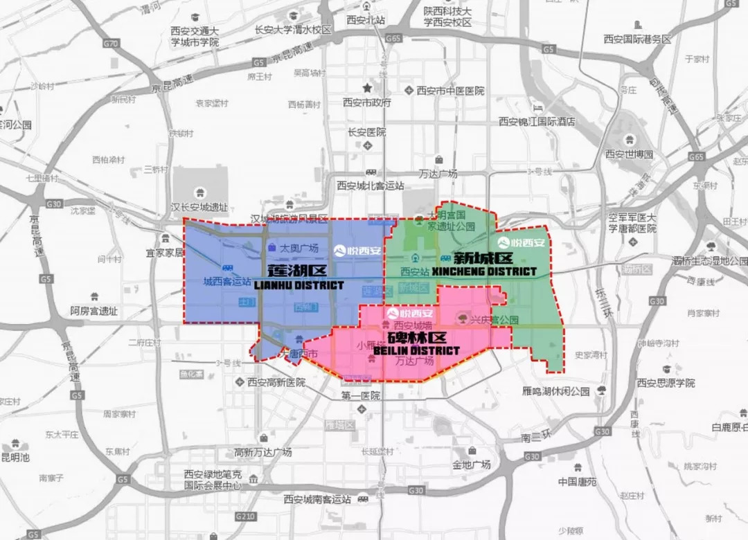 新城碑林蓮湖最新規劃出爐看西安老城區如何華麗蛻變