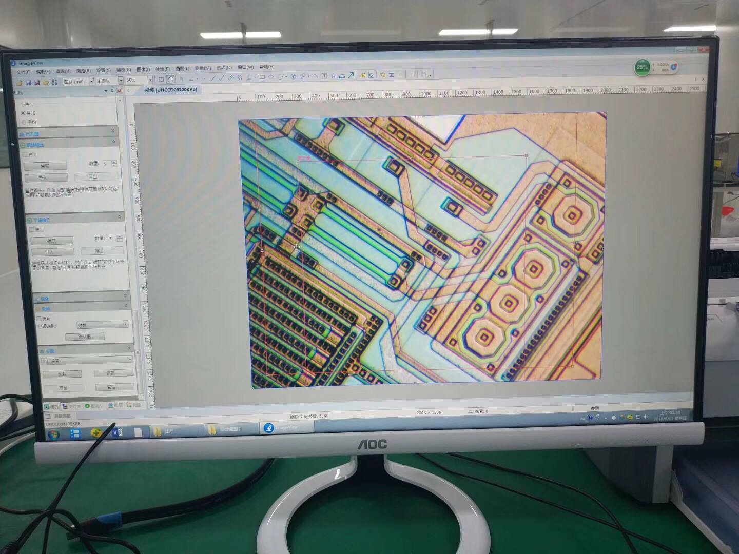 視頻光學顯微系統在芯片行業應用摘要