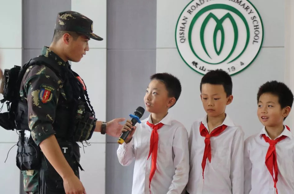 警惕身边的危险—辽宁省沈阳岐山一校秋季开学安全第一课