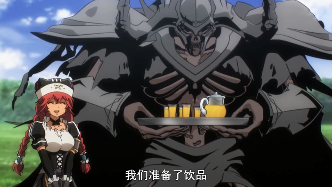 overlord:骨王你變了!裝x一流