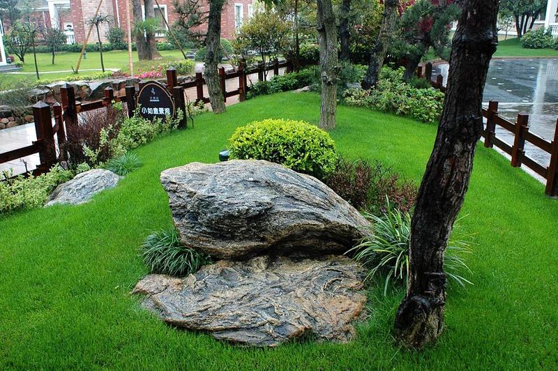 摆满石头的私家庭院景观设计美出新高度