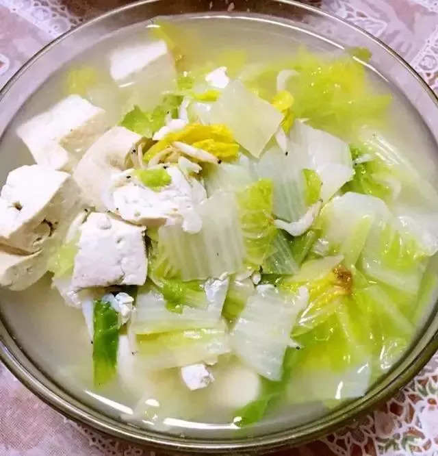 豆腐白菜湯