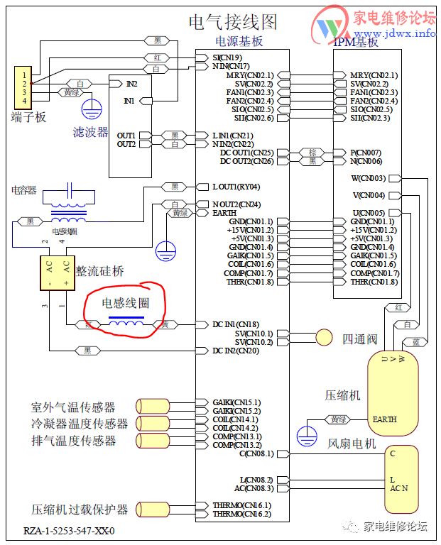 海信空调kfr26gw25bp压机壳体温度保护压机不工作维修实例