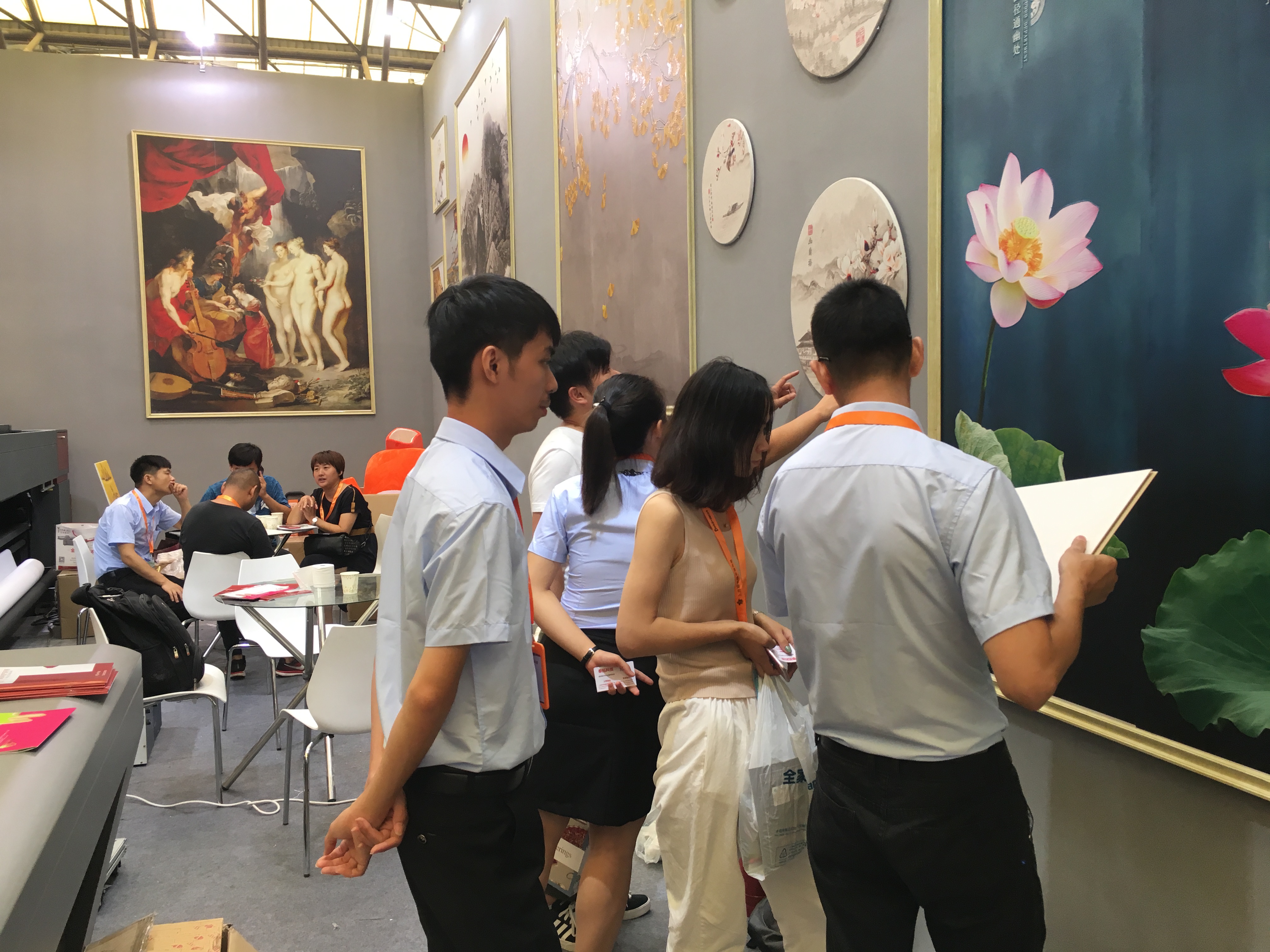 框业与装饰画展览会图片