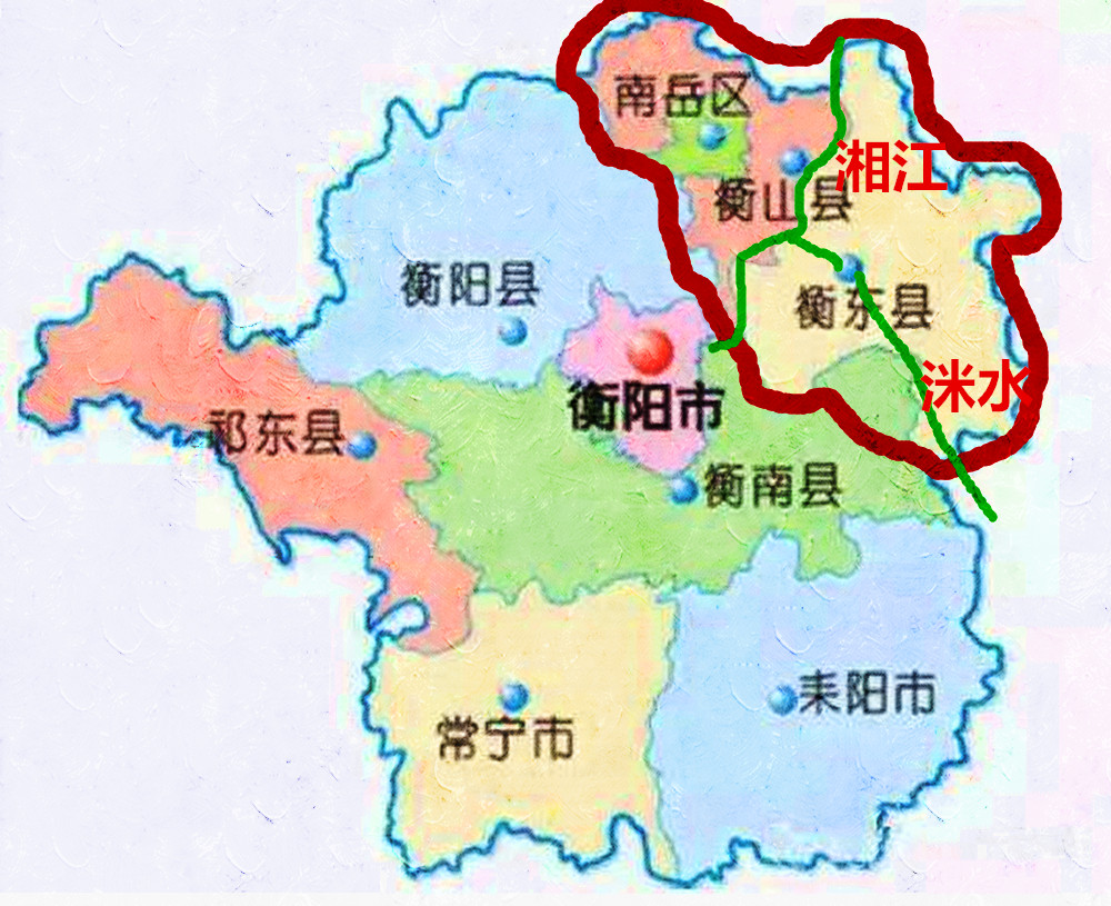衡东县各乡镇地图图片
