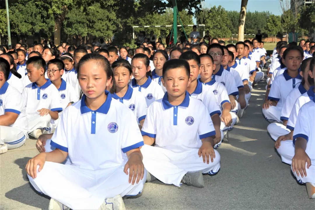 启程吧少年保定十七中英华实验校区开学典礼精彩瞬间