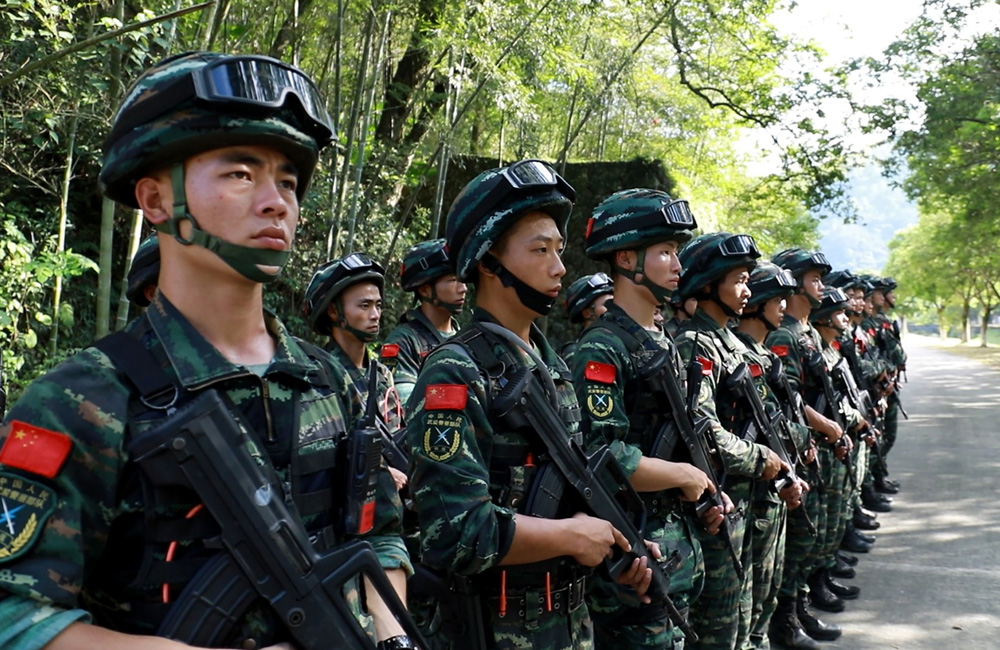 福建福州武警总队图片