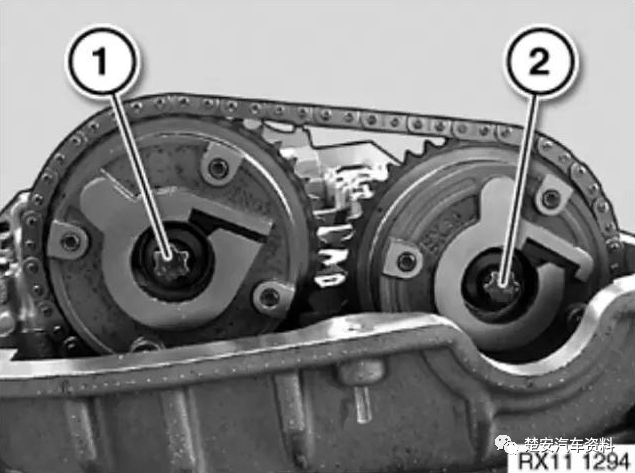宝马n54发动机正时图图片