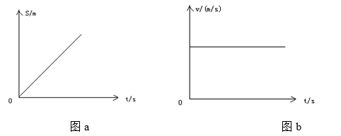 (2)用横坐标表示时间,纵坐标表示速度,就得到了速度—时间图像(如图b)