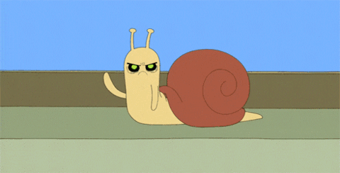 蜗牛爬行动图图片